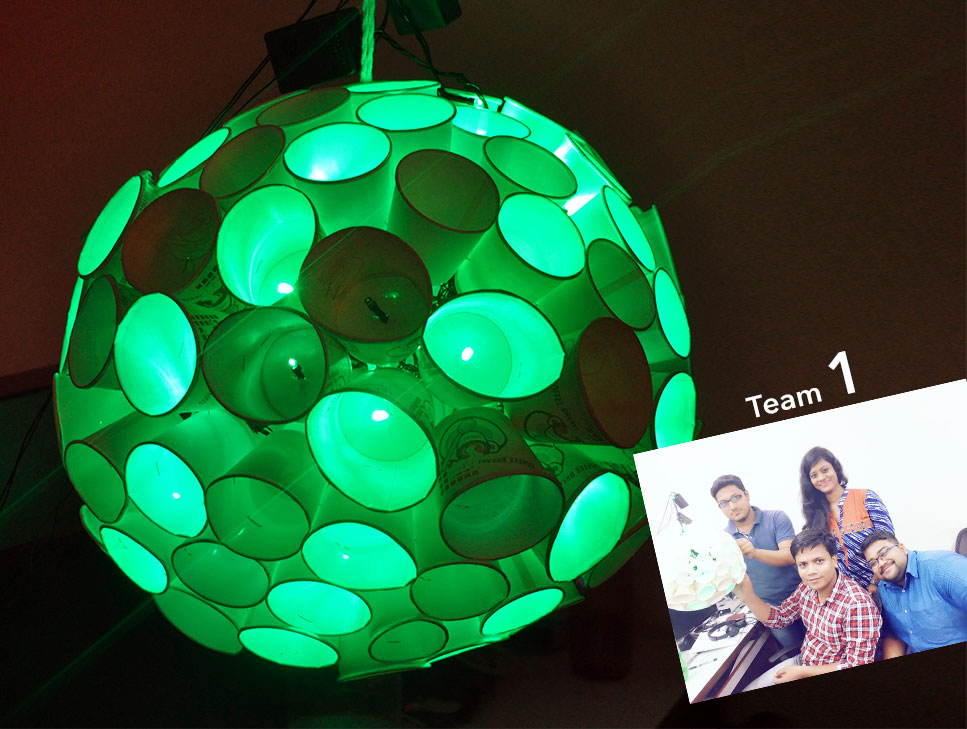 diwali lantern-2016-disco globe 