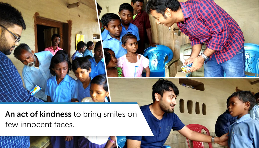 Innofied bringing smiles on innocent faces at Sido Kanhu Mission