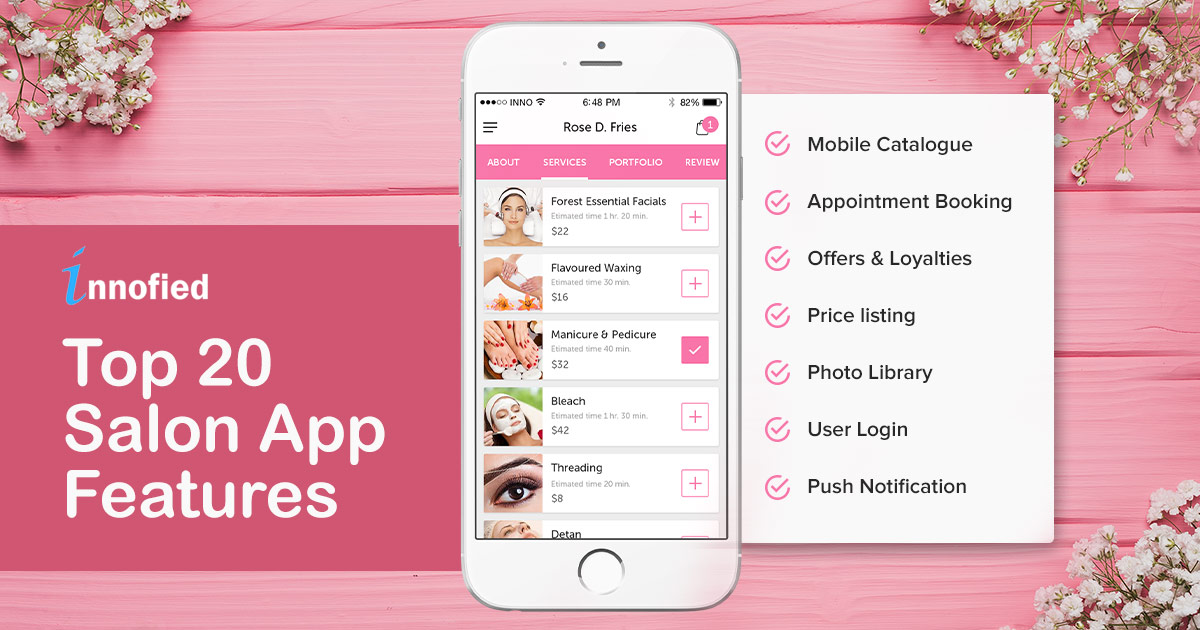 Top 20 Beauty Salon App Features To Get Right Now