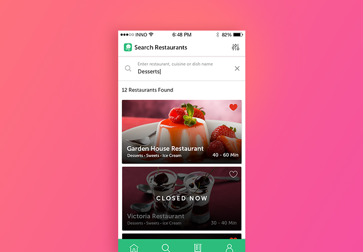restaurant mobile app features