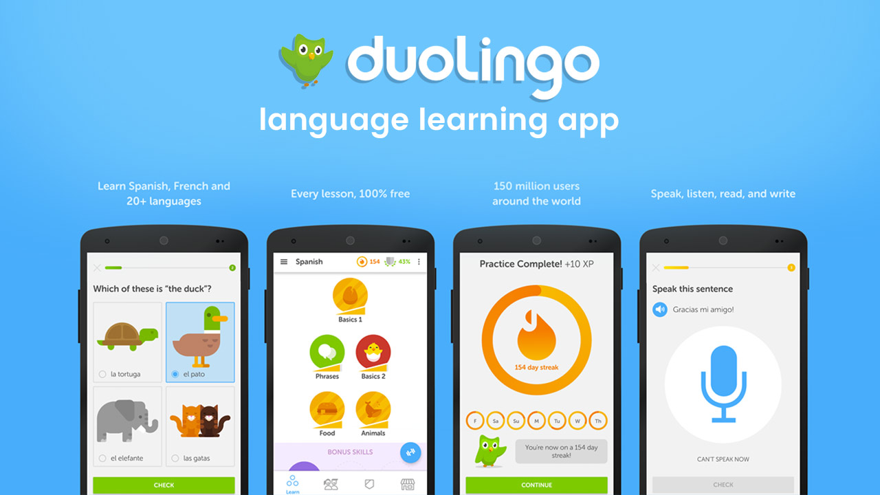 how to create an app like Duolingo