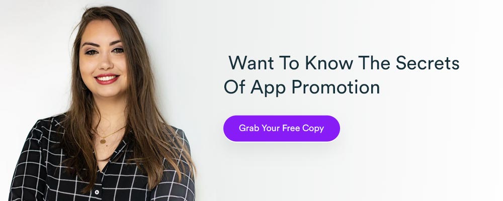 promote app on social media CTA