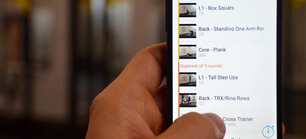 workout app
